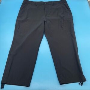 Eddie Bauer Stretch Ripstop Crop Pants with Side Zipper Cargo Pocket Pants 16